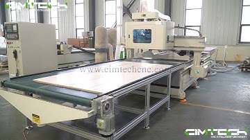 CNC Nesting Machine, Automati CNC Panel Line CIMN1530 ATC, Cabinet CNC Machine