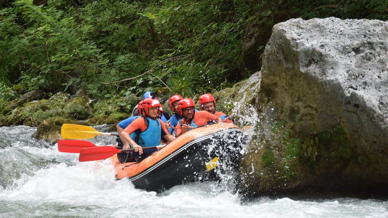 Rafting sul fiume Lao (Papasidero, Calabria)