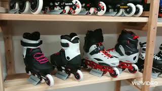 紹介/2021年モデルのローラーブレード展示会にて！