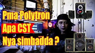 Speaker aktif polytron pma vs simbadda