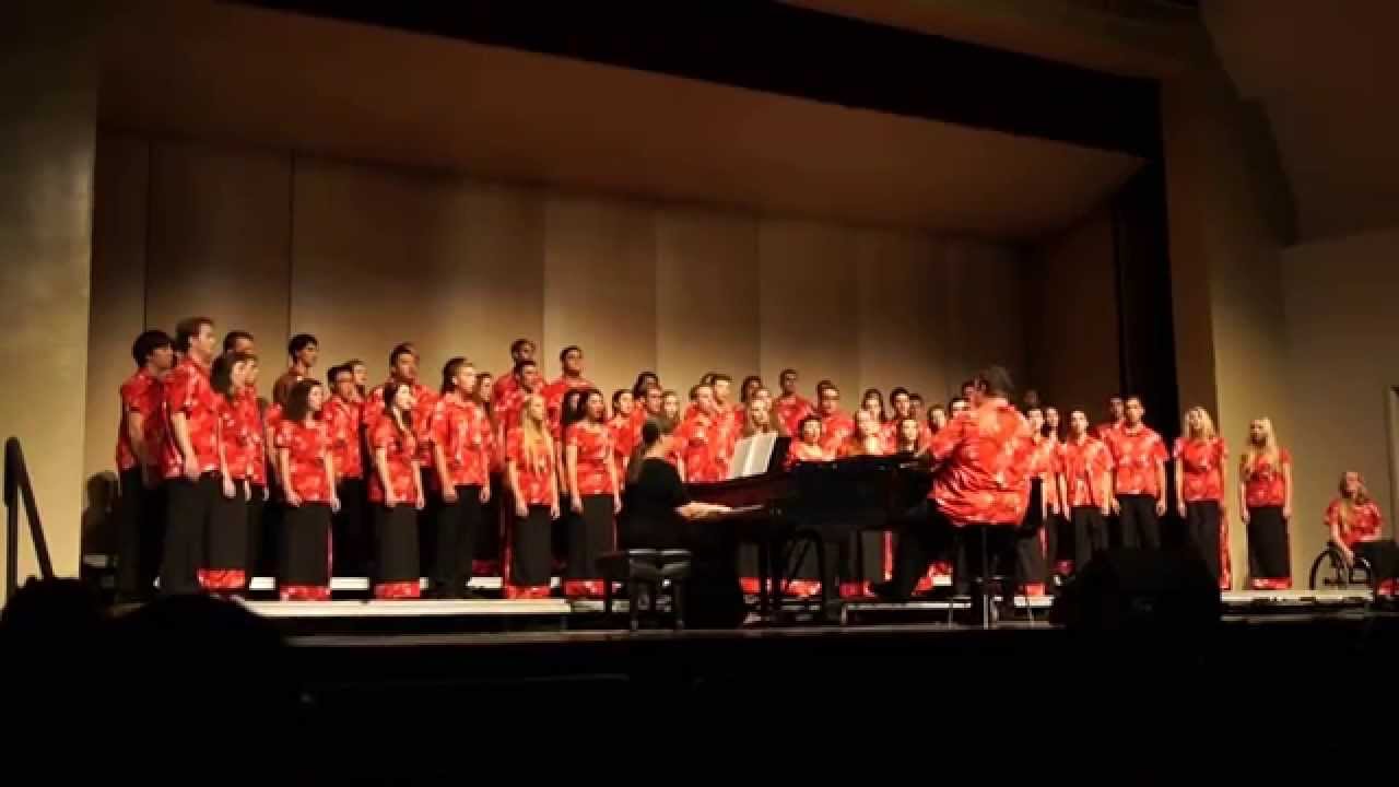 BYU Hawaii Concert Choir performing Thou Font of Every Blessing