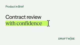 Product In Brief Contract Review With Confidence