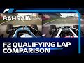 Only 0.003 Seconds Between Them! | Zhou vs Lundgaard | F2 Pole Lap 2021 Bahrain Grand Prix