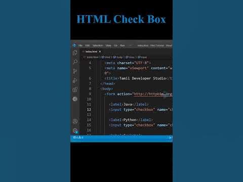Html input tag type=