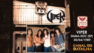 VIPER: Dama-Xoc (30/04/1989) #viper #andrematos #damaxoc