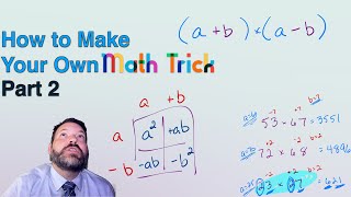 Make Up YOUR OWN Math Trick Part 2 // Math Minute [#11] [NUMBER SENSE] [ALGEBRA]