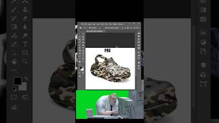 Photoshop Tips 2026 - How to creating a camouflage pattern Crocs sandal mockup