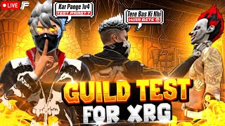 🔥 🔴 FF LIVE | 99% PLAYERS FAILED THIS 1v4 GUILD TEST 😱💀 | CAN YOU PASS? 👑