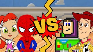 M.u.g.e.n Battles Spider-Manatomic Betty Vs Woodybuzz Lightyear