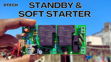 #dtech | #standby | #softstarter #Board | Time Delay 5 Sec | 3NIX 30A Relay | Remote Kit 12V Output
