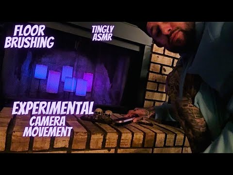 Experimental ASMR | Moving The Camera (Very Visual) With Carpet & Floor Brushing