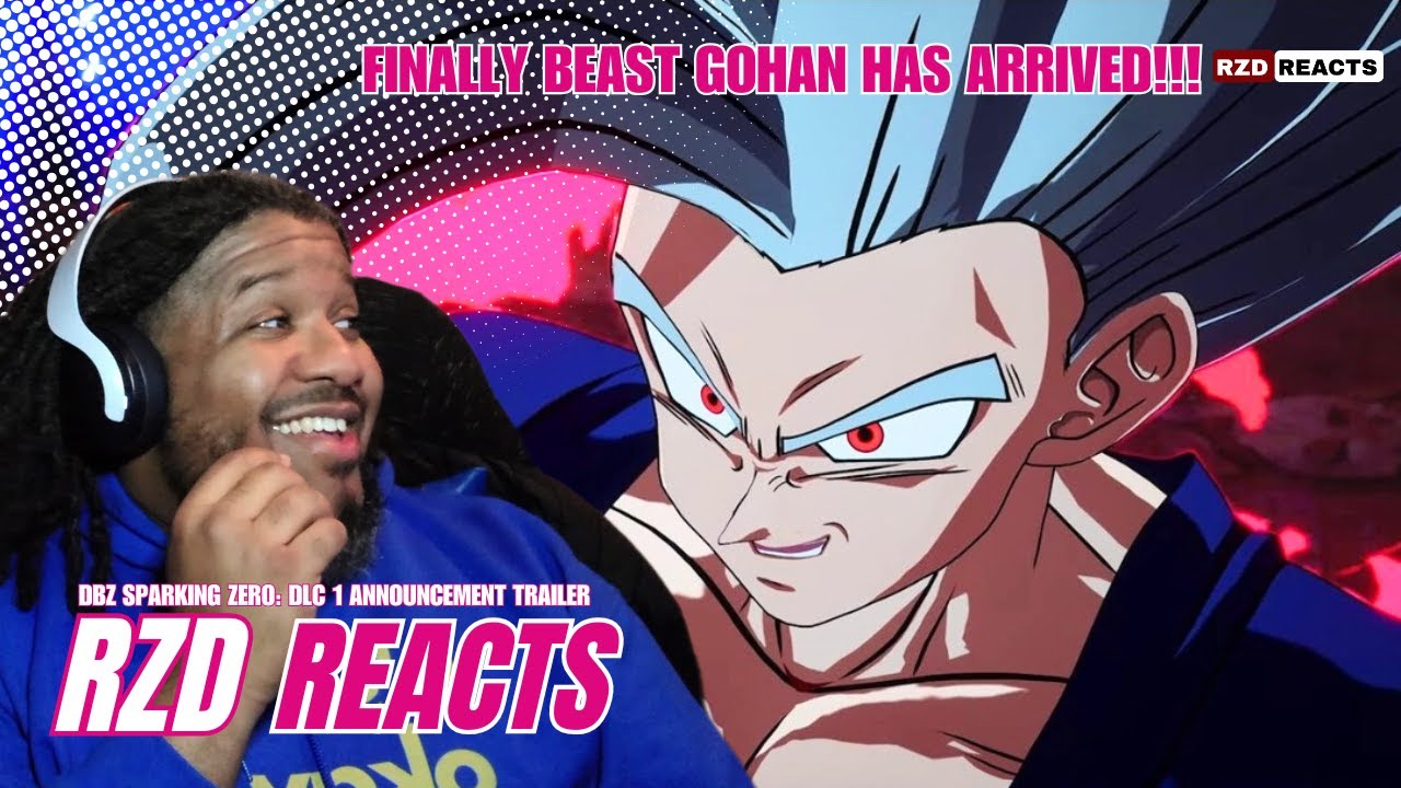 Rzd Reacts | DBZ: Sparking! ZERO DLC 1 Announcement Trailer