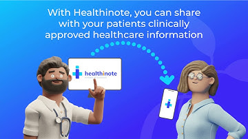Healthinote demo: how to create a health information prescription