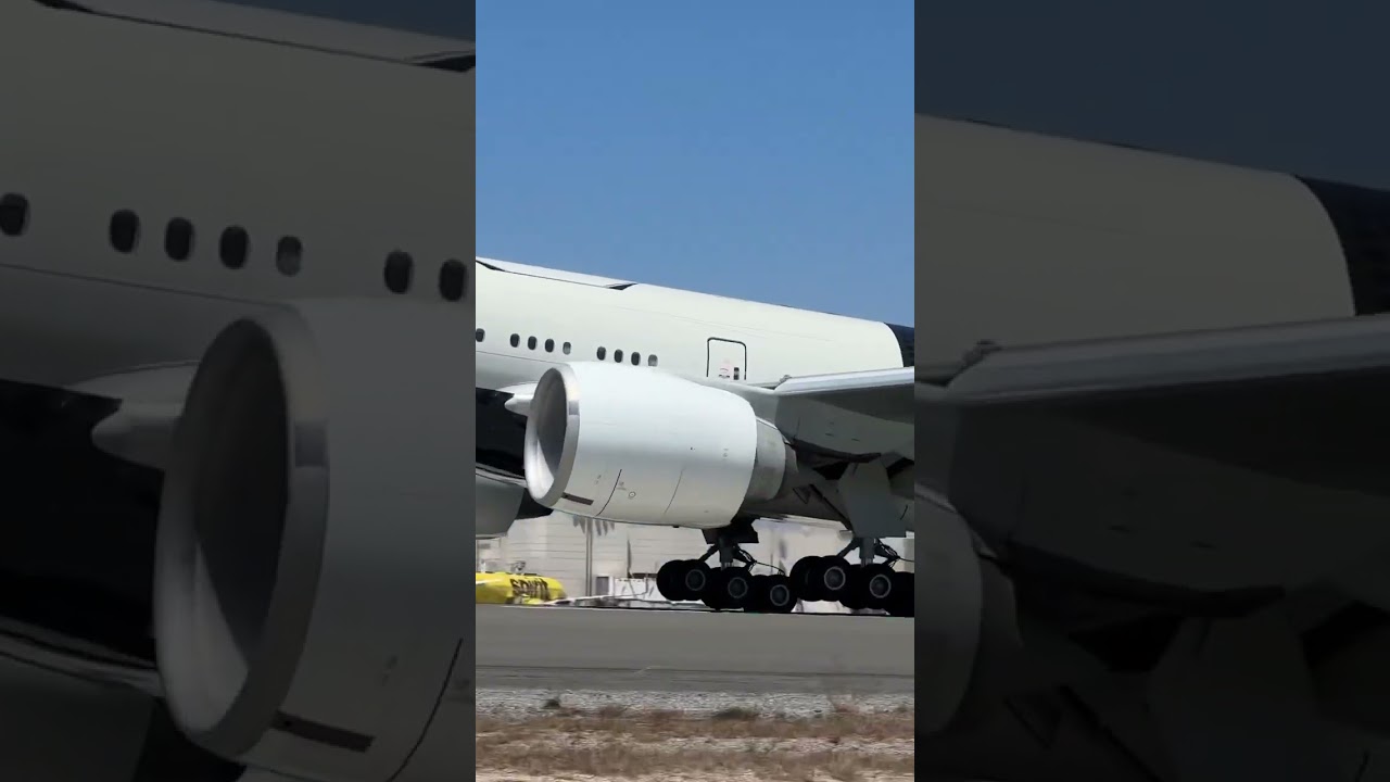 Primeira decolagem do PT-MUA de LAX 