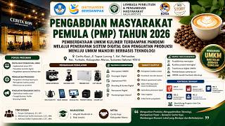 PkM Skema Pengabdian Masyarakat Pemula (PMP) Kemdiktisaintek Tahun 2026