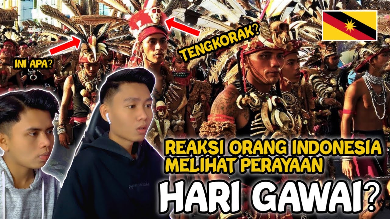 TERNYATA INI YANG DI LAKUKAN MASYARAKAT SARAWAK DI HARI GAWAI, SALUT, UNIK DAN KEREN .
