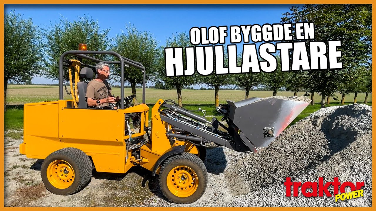 STILIGT HEMMABYGGE - Olof byggde en hjullastare från grunden