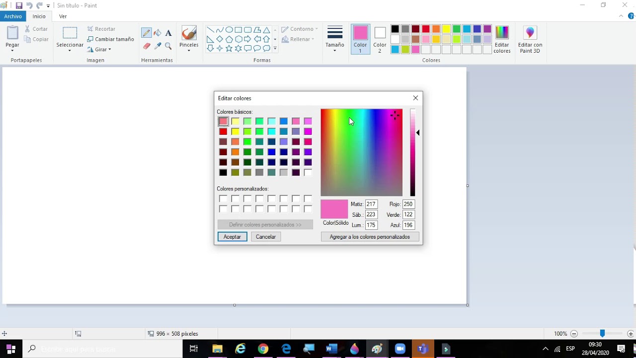 Traz Color TRAZOS PAINT - YouTube