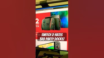 Switch 2 hates 3rd party docks! #gamingaccessories #tech #nintendo #gaming #switch2