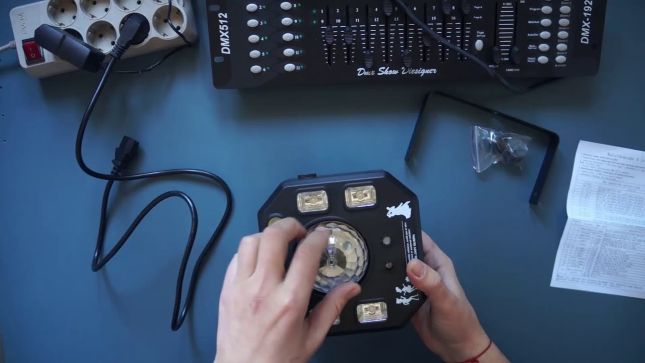 Free Color MINI FX flowers 4 in 1  Цветомузыка для дома 4 в 1