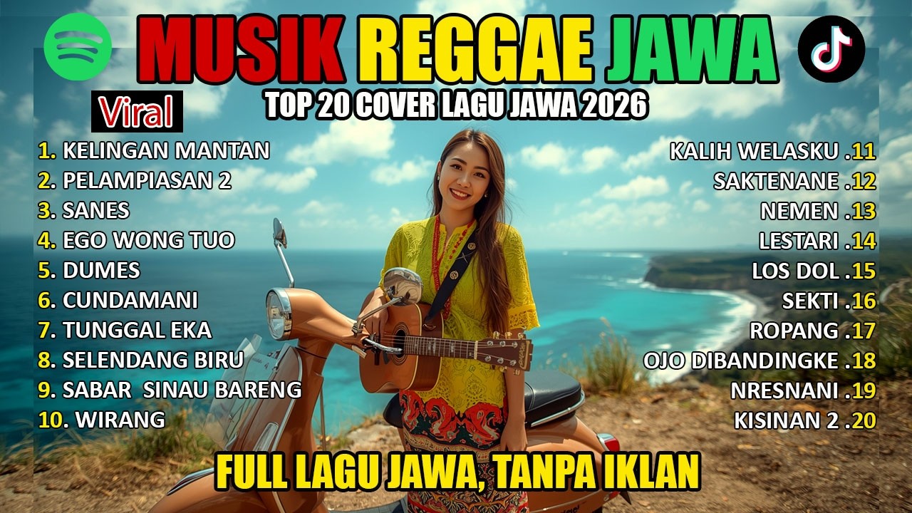 🎧🔥Full Album Reggae JAWA POPULER Top Lagu Spotify Indonesia 2026 Kumpulan Musik Cover SKA REGGAE