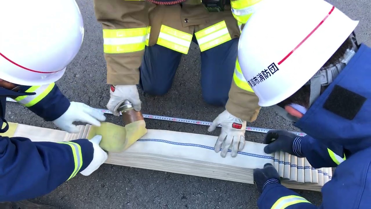 島田折りの作り方①（蛇腹完成まで）