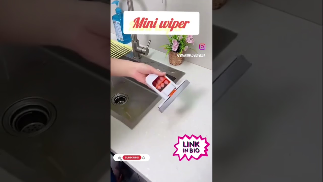 Mini Wiper 😍 | Smart Cleaning Gadget for Home & Car | Must-Have Tool 2025 🚗✨ 