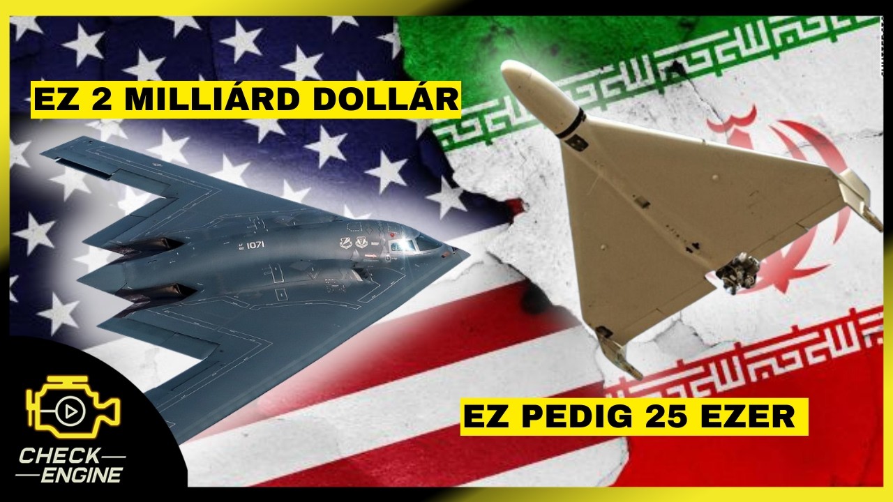 Irán vs. USA: milliárd dolláros technika az olcsó drónok tömege ellen - CE Kitekintő