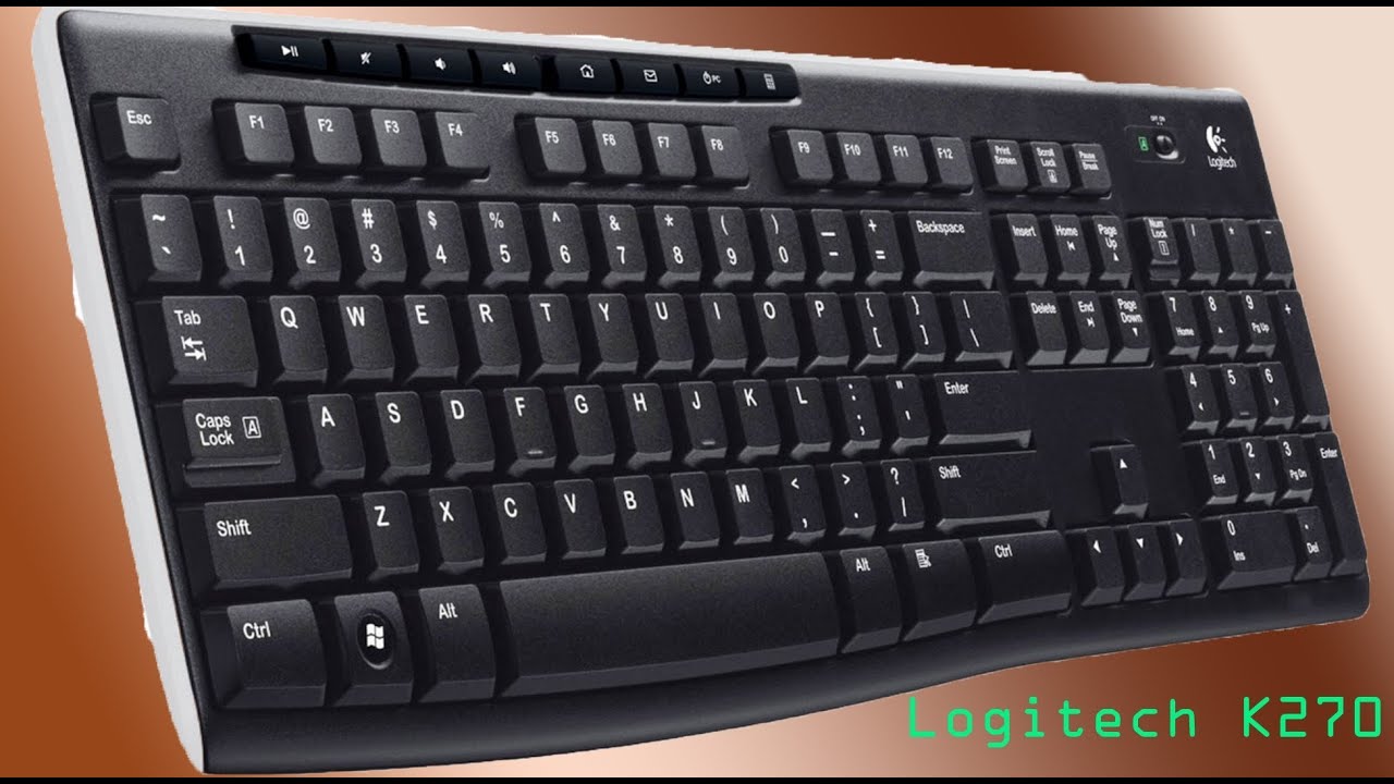 Скачать драйвер на клавиатуру logitech k270