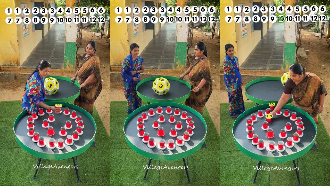 Roll the dice and open the numbers challenge|| Village Avengers