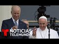 El papa Francisco felicita a Joe Biden por su triunfo en las elecciones | Noticias Telemundo
