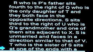 IBPS PO Prelims MT 257 Reasoning | Seating Arrangement With Blood Relation | Input & Output