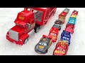 Rayo Mcqueen Carros Mack Truck Transportation of Toy Cars Car Games