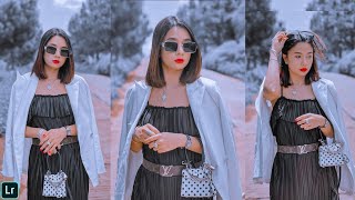 Orange & Soft Gray Preset | FREE DOWNLOAD DNG ( no password ) | Tutorial Mobile Lightroom screenshot 2