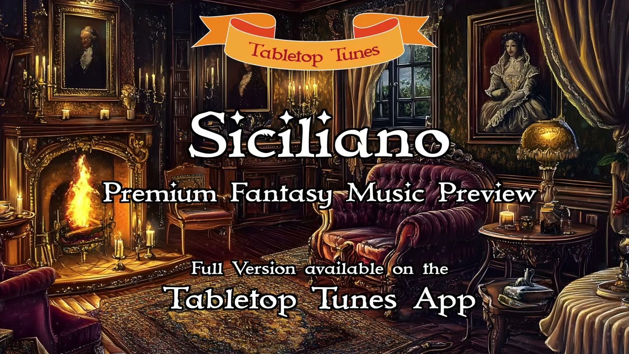 Siciliano | Pastoral Flute & Harpsichord | Fantasy & TTRPG Background Music