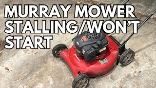 Murray Lawnmower Stalling/Won’t Start - Carburetor Cleaing (Murray 450e)
