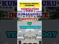 kumaraguru institute of technology#College Location Coimbatore #admissionopen#admission2026-2027#