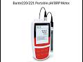 220 Portable PH meter video