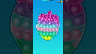 The Most Satisfying Pop It Game Ever! 🌈#PopIt #PopItGame #FidgetToys #ASMR #Satisfying #DIY #Fidgets