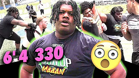 NFL Potential !! 6'4 330 Kid is BEAST !! Mason Mer...