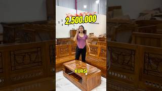 Wow 2.5 Zeti dapat kursi tamu JiS JOSs #kursitamu #kursisudut #furniture #mebeljepara  #mebel