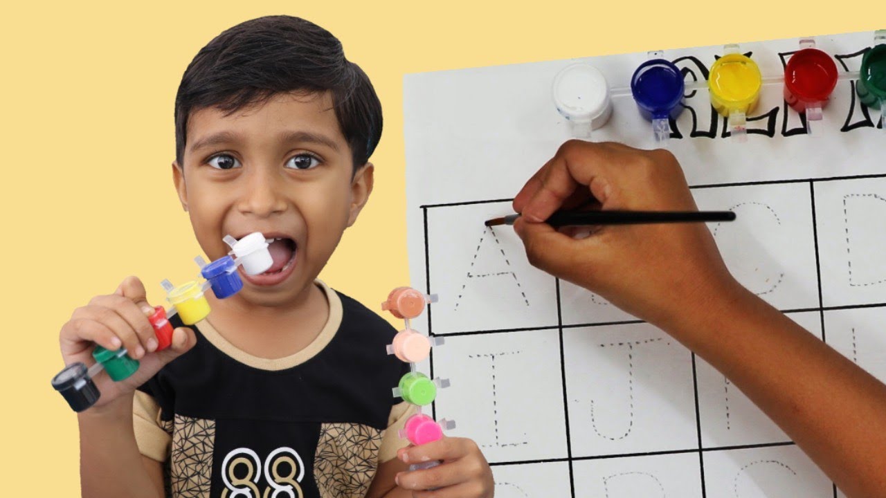 Learn alphabets a to z for kids write and draw alphabets a to z