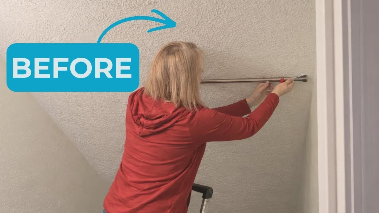 Spannstange unter dem Kleiderschrank? Genialer Trick für mehr Platz!