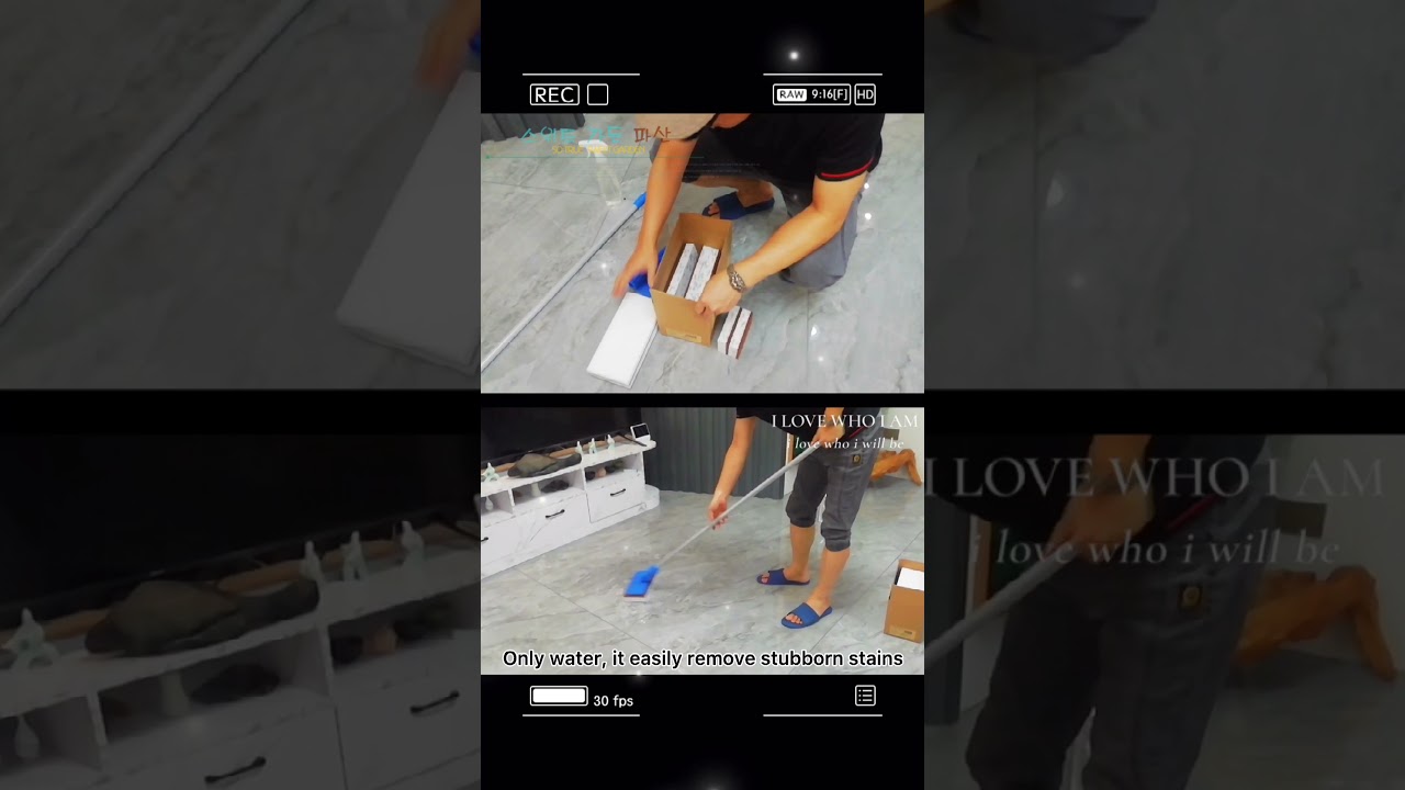 How to Clean floor cleaning kit combo melamine mop pad