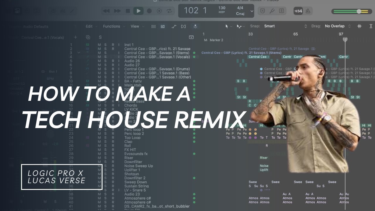 How To Make A Tech House Remix Like The Pro's