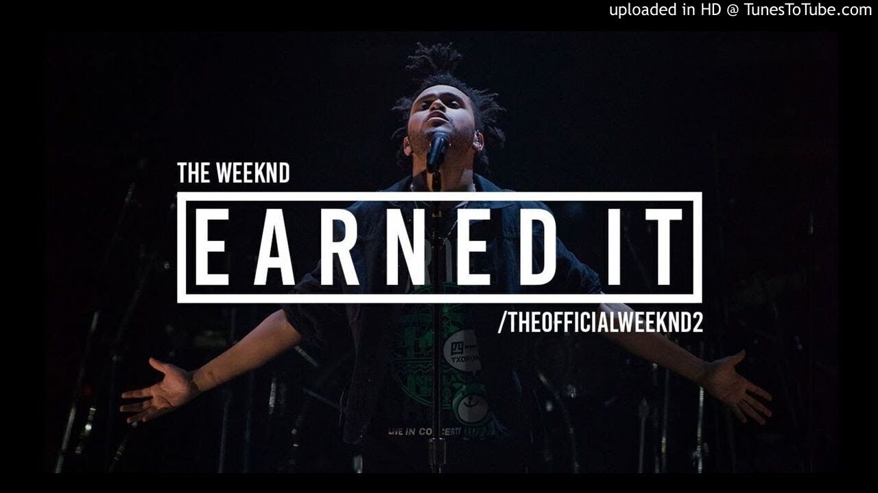 Earned it the weekend. Earned the Weeknd. Earned it. The Weeknd надпись. Earned it обложка.