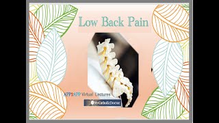 Low Back Pain