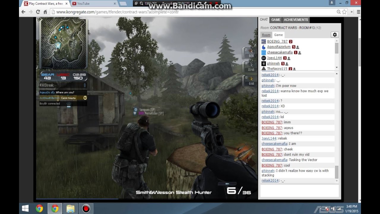 Contract Wars: SA58 W-task gameplay