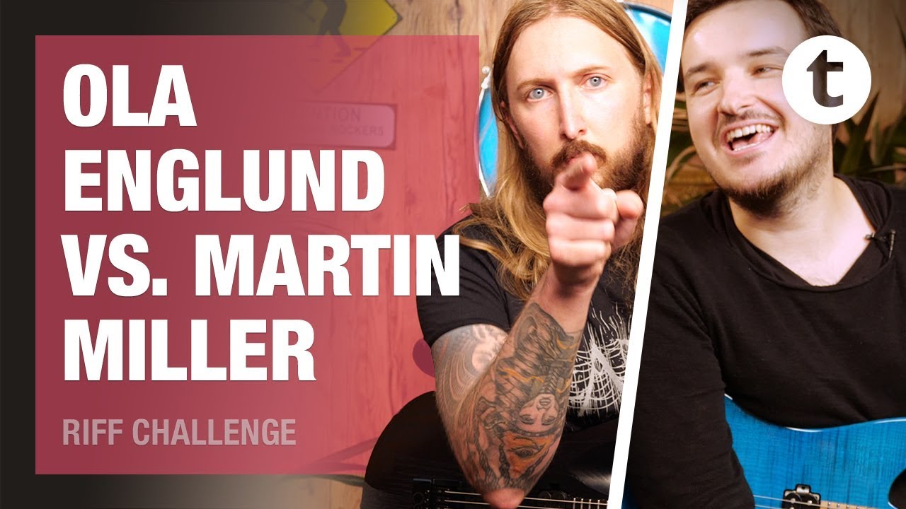 Ola Englund vs. Martin Miller | Thomann Riff Challenge | Episode 9