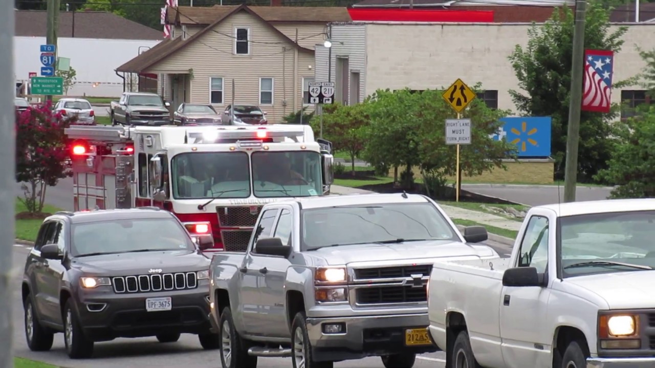 Timberville Engine 653 Responding 82019 YouTube